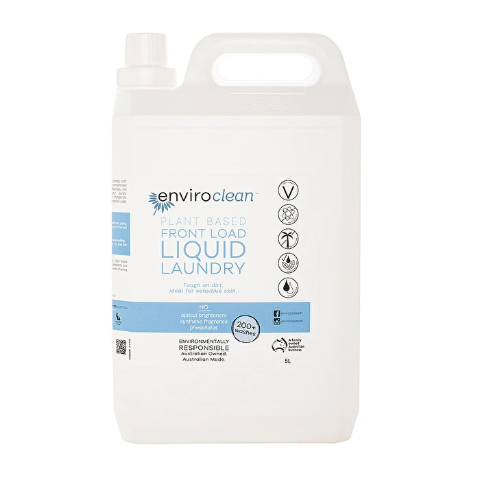 EnviroClean Plant Based Liquid Laundry Front Load 5000ml