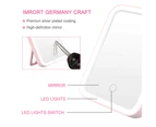 Portable LED Makeup Mirror with 3 Adjustable Light Settings,1x