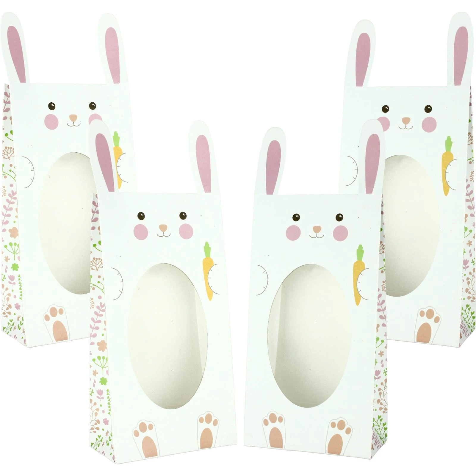 Easter Bunny Lolly/Treat Boxes (Pack of 4)