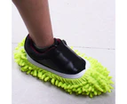 2Pcs/10Pcs Bathroom Kitchen Cleaner Mop Fuzzy Slipper Floor Cleaning Shoe Cover-Purple - Purple