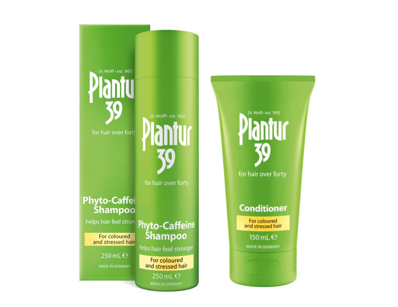 Plantur 39 Starter Pack - Shampoo + Conditioner Bundle For Coloured and Stressed Hair