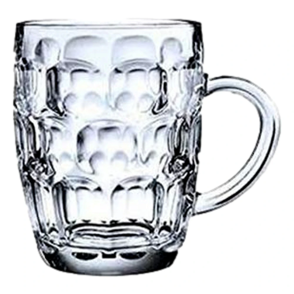 Premium Glass Beer Mugs (2X600ML)