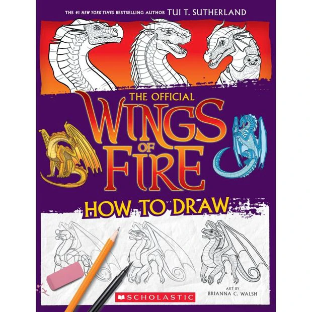 Target The Official Wings Of Fire: How To Draw - Tui T. Sutherland