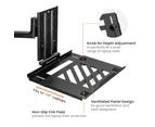 Brateck Adjustable Laptop Tray For Monitor Arms Fits12-17'  with standard 75x75 VESA plate