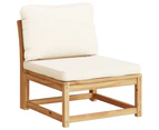 vidaXL 7 Piece Garden Lounge Set with Cushions Solid Wood Acacia