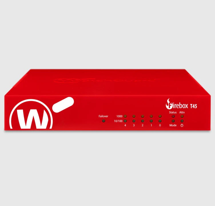 WatchGuard Firebox T45 with 3-yr Total Security Suite