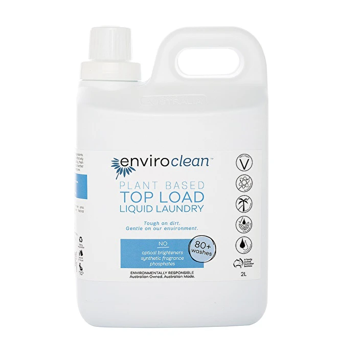 EnviroClean Plant Based Liquid Laundry Top Load 2000ml