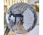 Disco Ball Silver 30 cm Hanging Party Decorations Supplies Dance Stage Mirror