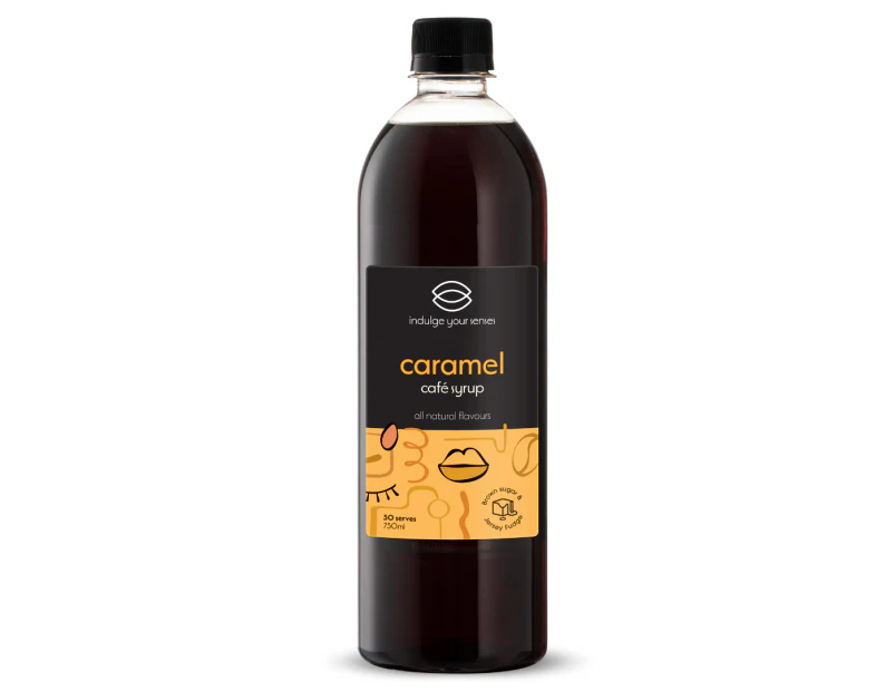 Indulge Your Senses Caramel Coffee Syrup