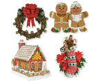 Home For Christmas Cutout Wall Decorations (Pack of 4)