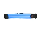 LED Running Belt High Visibility 3 Lighting Modes Multipurpose USB Rechargeable Flashing Safety LED Light Belt for Running Walking Cycling Blue