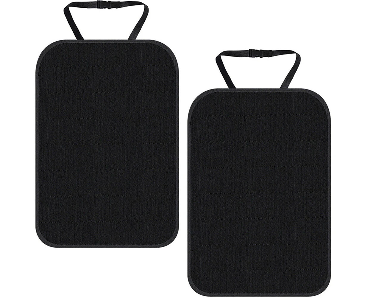 2pcs Car Back Seat Protectors Covers Kids Kick Mat Mats Pad Children Kid