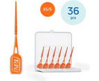 TEPE EasyPick Dental Picks XS/S Orange 36pk