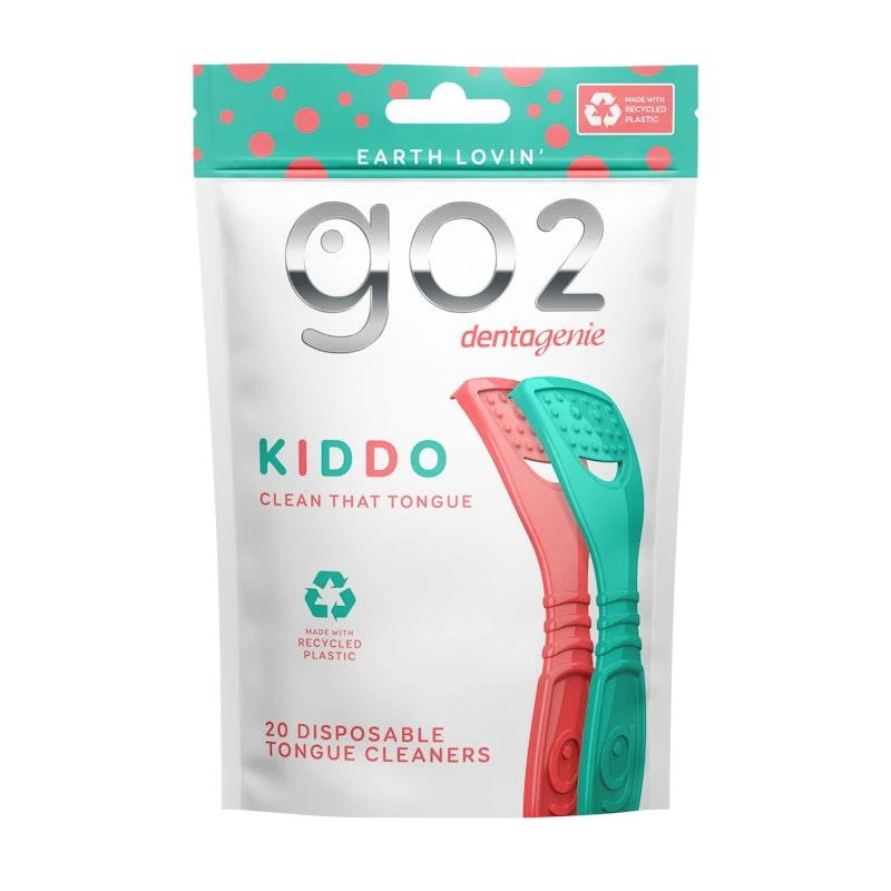 GO2 Dentagenie Kiddo Tongue Cleaners 20pk