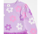 Target Daisy Printed Tulle Tutu Dress - Purple