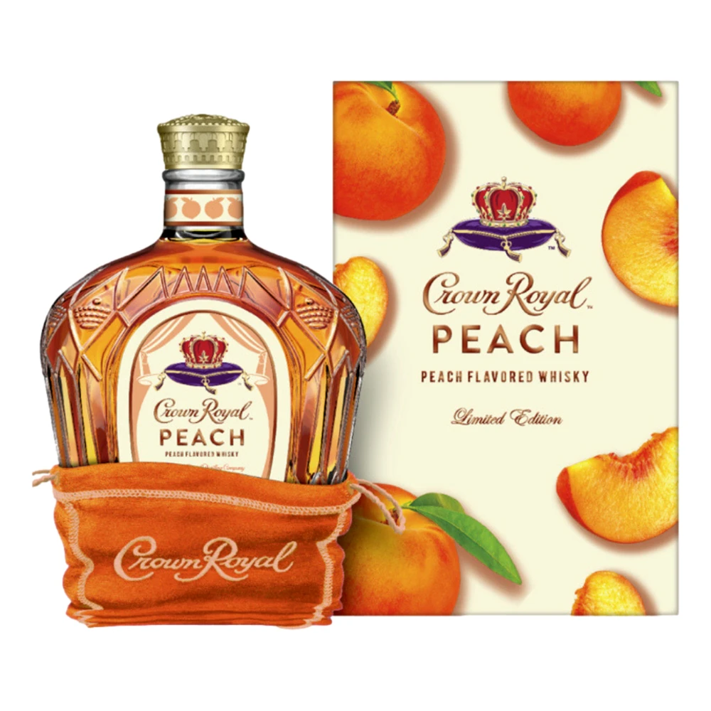 Crown Royal Peach Flavoured Canadian Whisky750mL