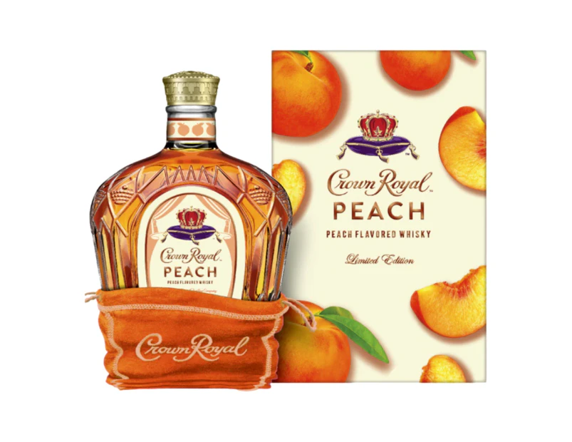Crown Royal Peach Flavoured Canadian Whisky750mL