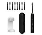 Electric Toothbrush with Smart Timer Whitening-Powerful Sonic Cleaning - Black