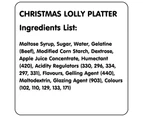 Christmas Lolly Party Platter (360g Tray)