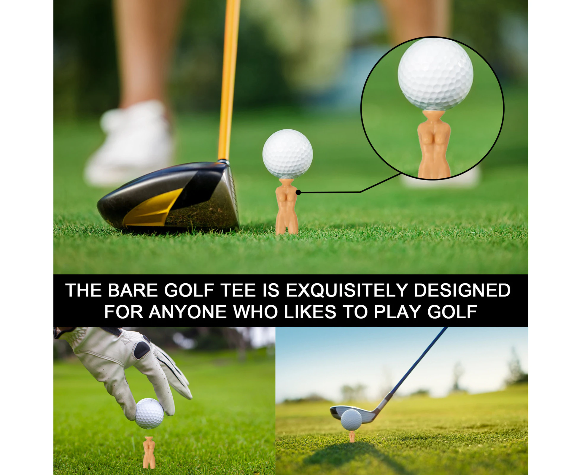 10Pcs Golf Tee Stable Lightweight Golf Accessories Golf Sports Standing Ball Holder for Sports