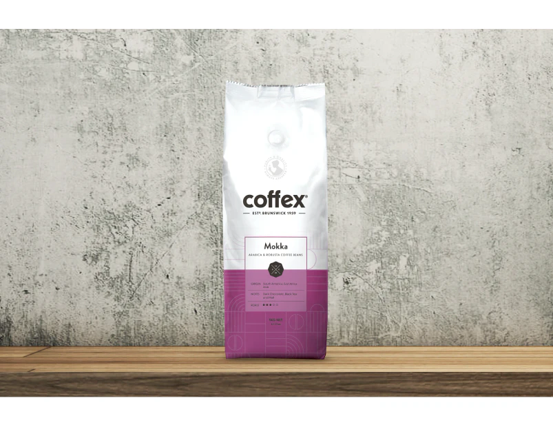 Coffex Mokka coffee beans 1kg