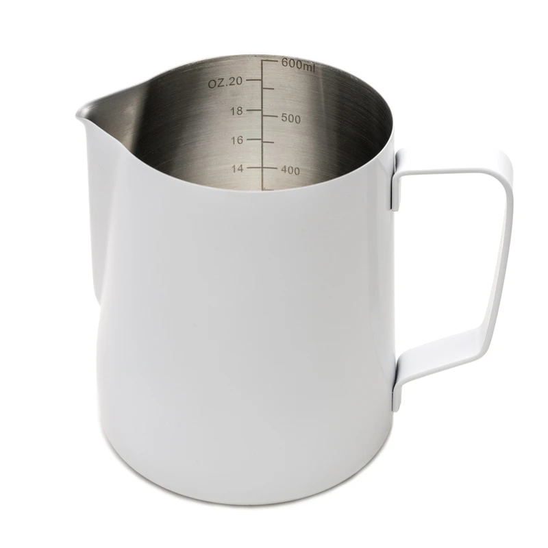 Barista Progear 600ml White Milk Jug