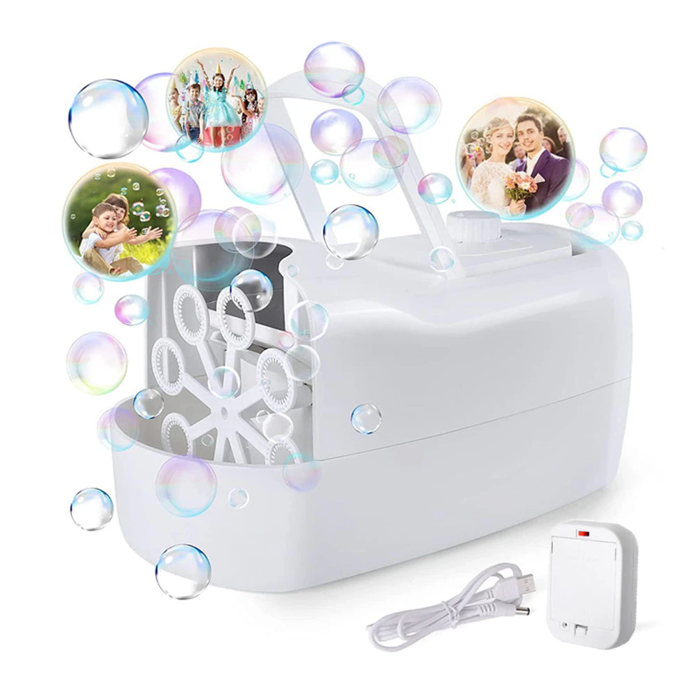 Electric Automatic Bubble Machine Bubble Blower Bubble Maker Party Stage Supplies