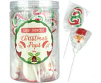 Christmas Tree & Santa Lollipops (Pack of 24)