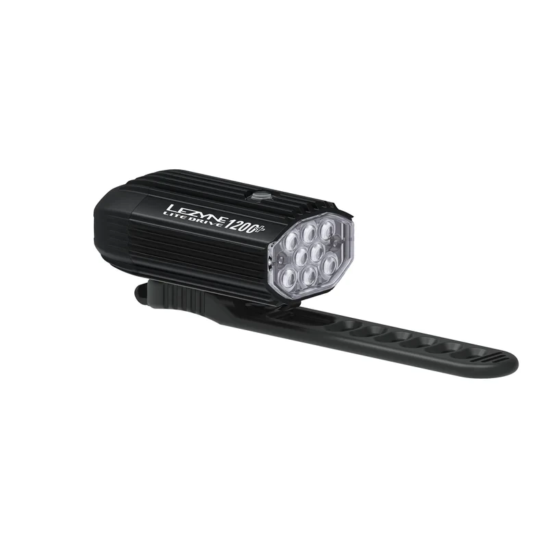 Lezyne Lite Drive 1200+ Front LED Light - USB-C Rechargeable