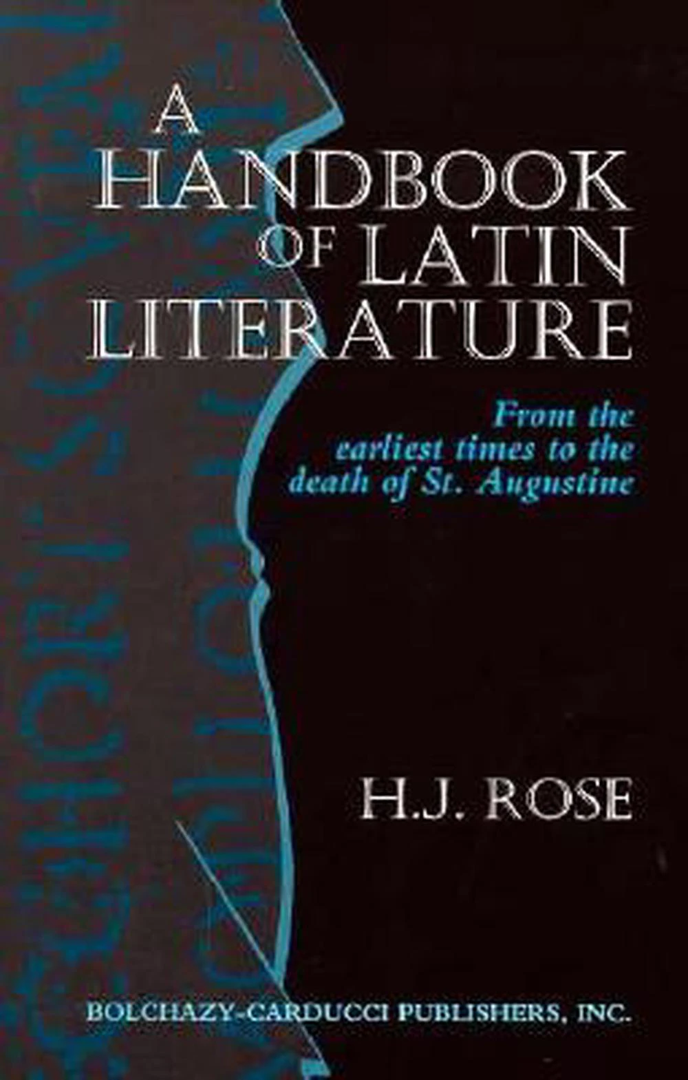 A Handbook of Latin Literature