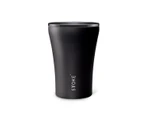 Sttoke Ceramic Reusable Coffee Cup 12oz Rust Brown