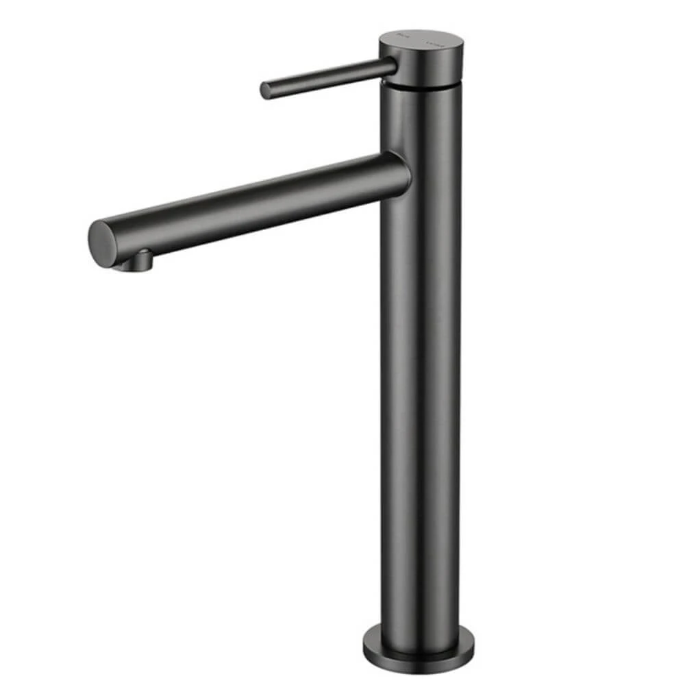 FONTAINE Rosa F-1038BGM Basin Mixer Tap - Tall - Gun Metal