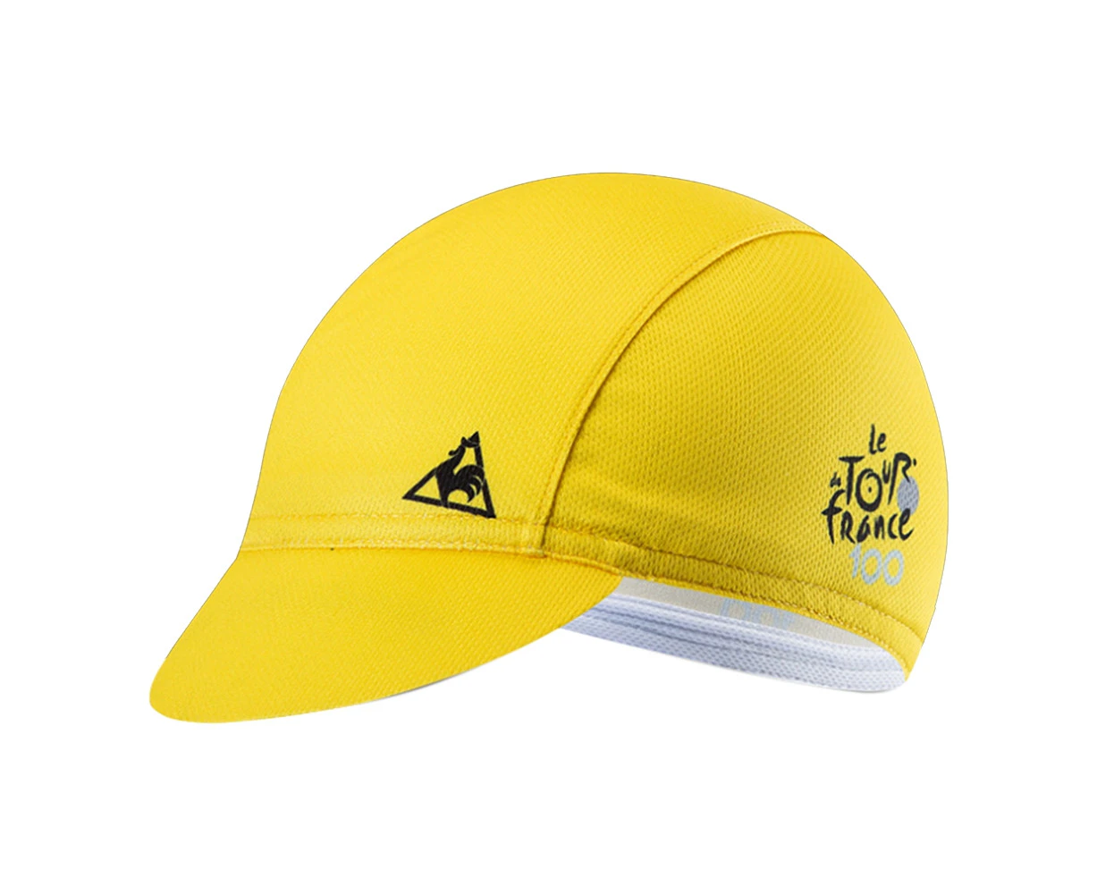 Quick-Dry Anti-UV Breathable Outdoor Sports Hat Cap Cycling Running Equipment-Yellow Polyester