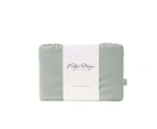 100% Linen Sage Quilt Cover Set
