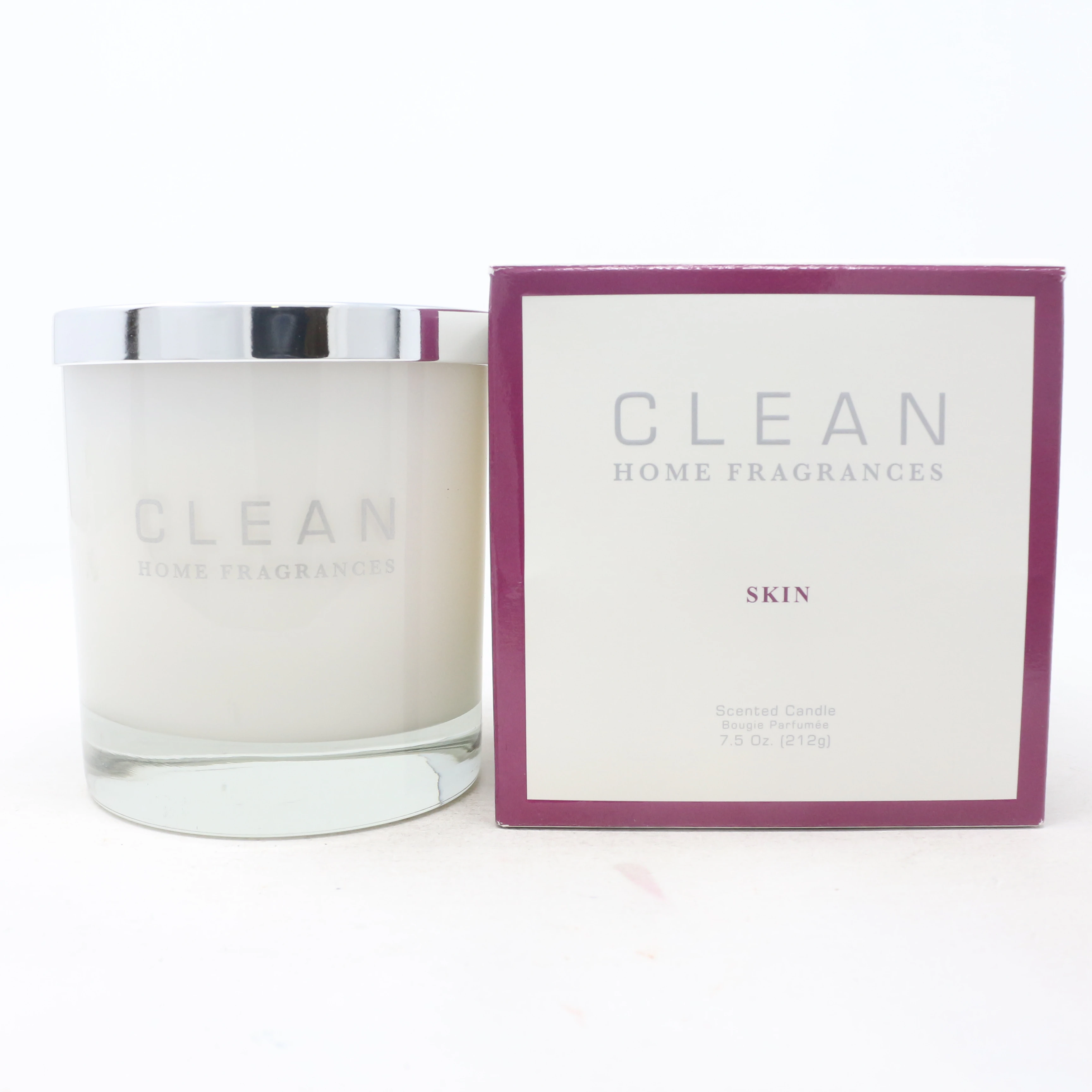 Clean Skin Scented Candle  7.5oz/212g New With Box