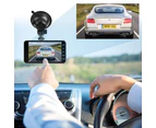 Touch Screen Dash Cam 2 Channel Car Camera Front and Rear Monitoring Loop Recording Camera