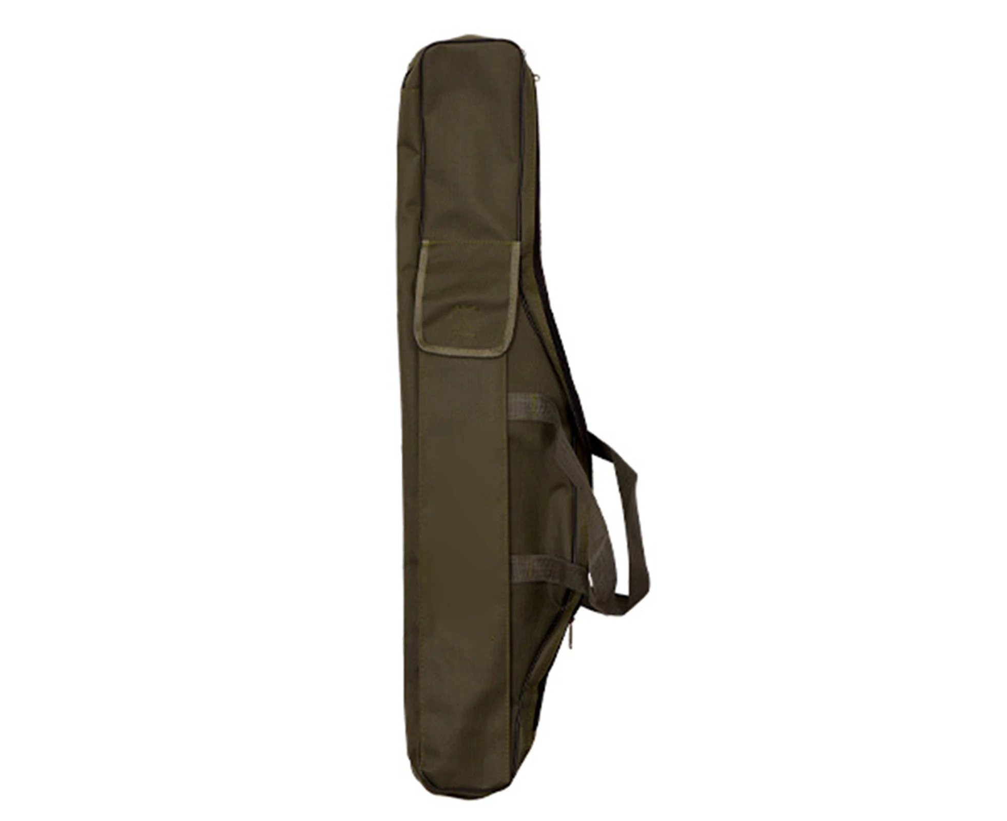 1/1.5M Folding Fishing Rod Bag Zipped Fish Pole Tool Storage Case Holder Tackle Army Green