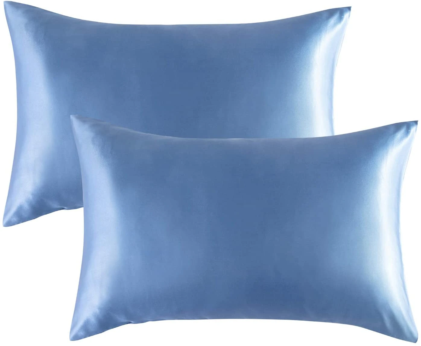 2 Pack Satin Pillowcases for Hair and Skin,Ultra-Soft Pillow Cases