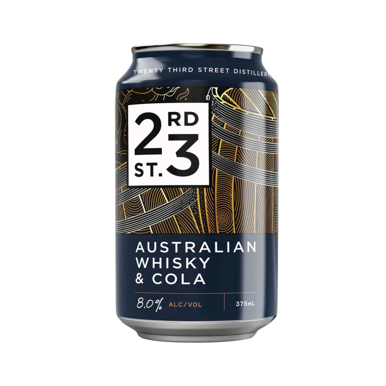 23rd Street Australian Whisky & Cola, 375 8% Alc.