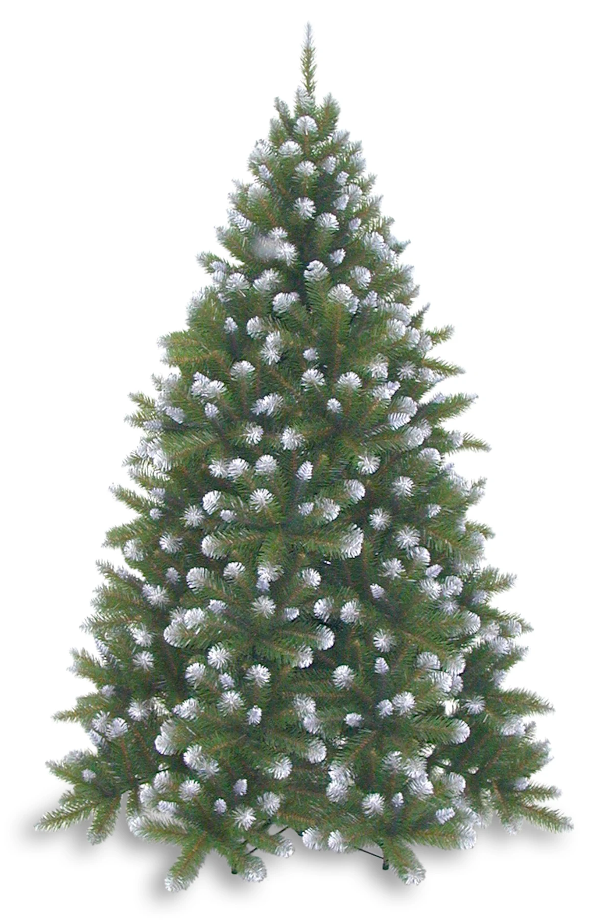 7.5ft Grand Empress Spruce Christmas Tree Frosted Green 2.28m