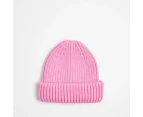 Target Kids Youth Ribbed Beanie - Pink