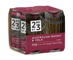 23rd Street Australian Whisky & Cola, 375 5% Alc.