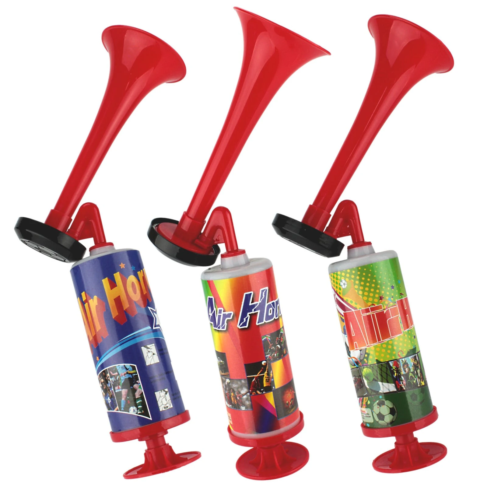 Pump Action Air Horn 35cm (1 Only)