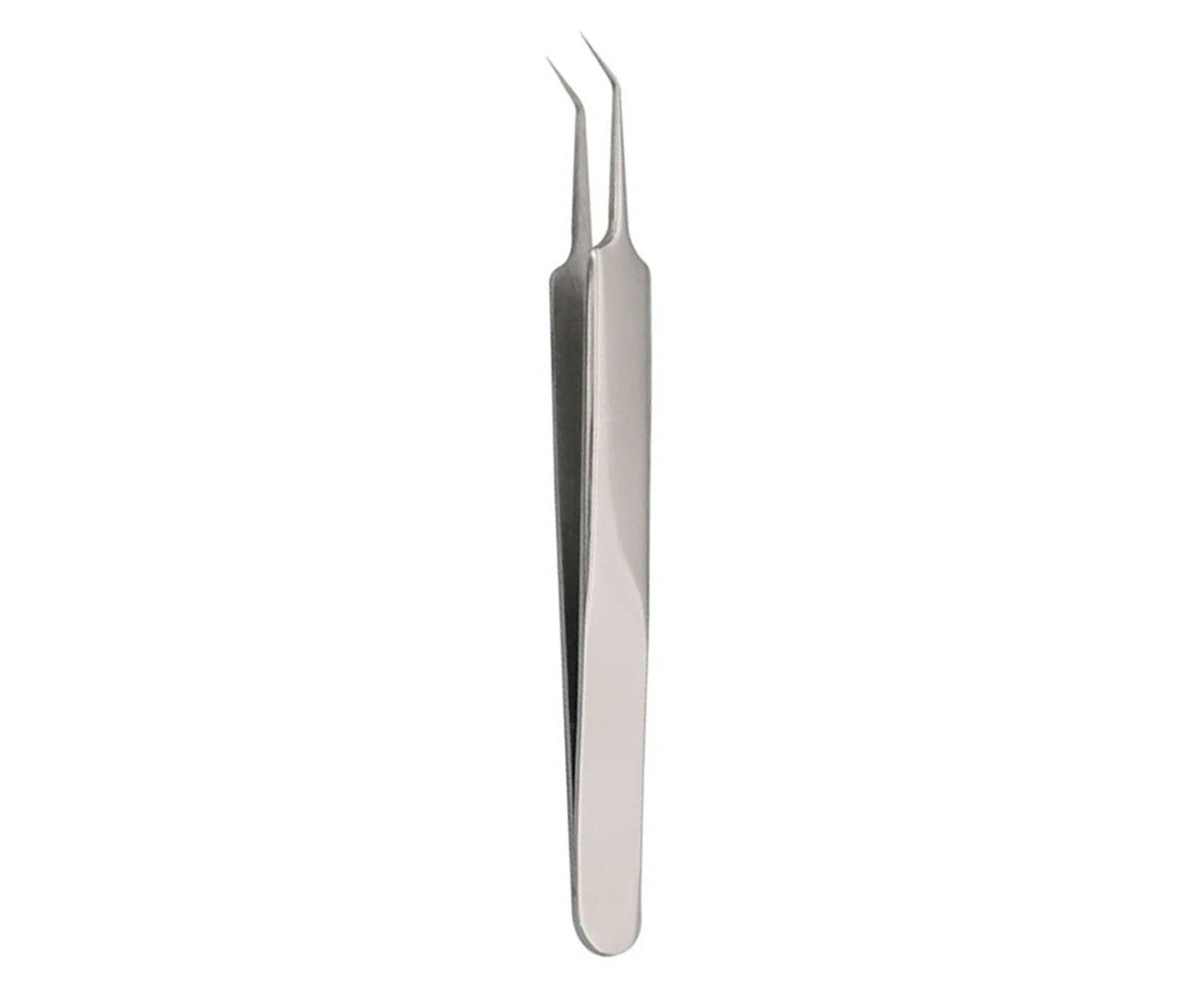 Bend Curved Blackhead Acne Clip Comedone Pimple Extractor Remover Tweezer Tool-Bend Clip