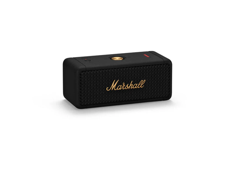 Marshall Emberton II Portable Bluetooth Speaker (Black & Brass)