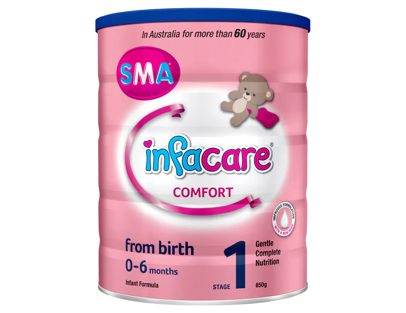 SMA INFACARE COMFORT INFANT PWDR 0-6M  850G