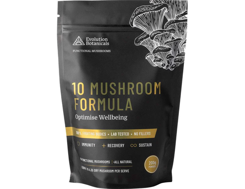 Organic 10 Mushroom Formula 200g