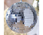 Disco Ball Silver 20 cm Hanging Party Decorations Supplies Dance Stage Mirror