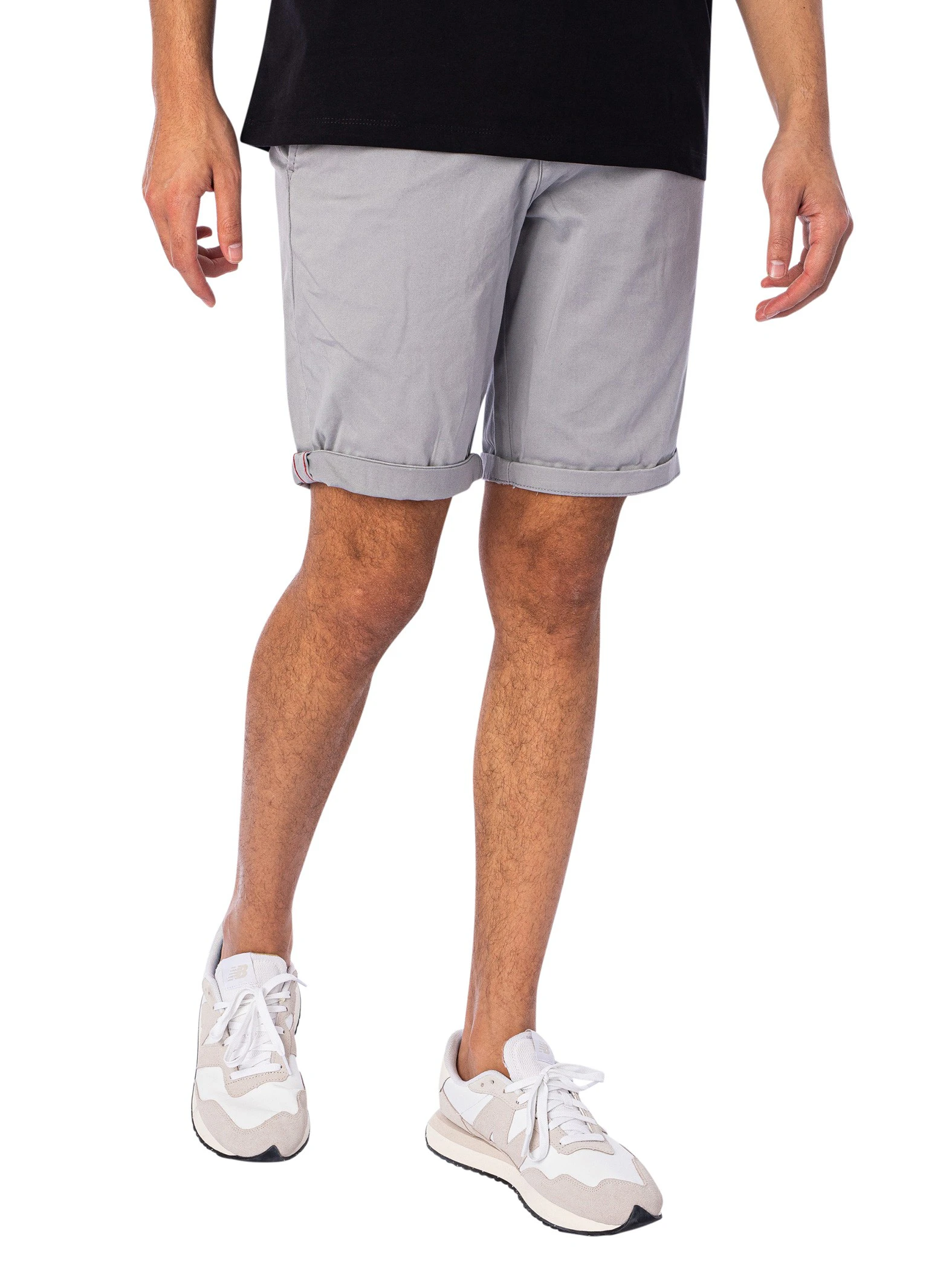 Jack & Jones Men's Bowie Chino Shorts - Grey