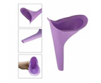 2Pcs Portable Female Woman Ladies She Urinal Urine Wee Funnel Camping Travel Loo